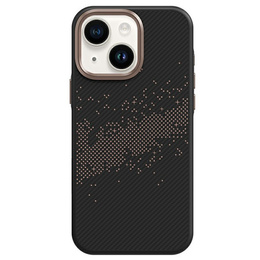 Etui do iPhone 14 / iPhone 13, Milky Way, złote