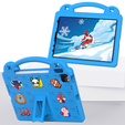 Etui do iPad Air 10.9" 2022/2020 (5/4 gen.) / Pro 11" 2022/2021/2020 (4/3/2 gen.), Cute Patterns, z podstawką, Niebieskie