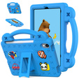 Etui do iPad mini 8.3" 2021 (6 gen.) / iPad mini 8.3" 2024 (7 gen.), Cute Patterns, z podstawką, niebieskie