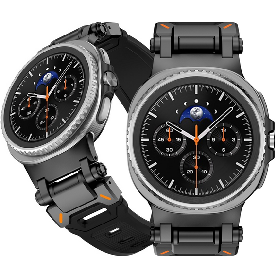 Pasek Silikonowy do Samsung Galaxy Watch 8 / 8 Classic, Czarny