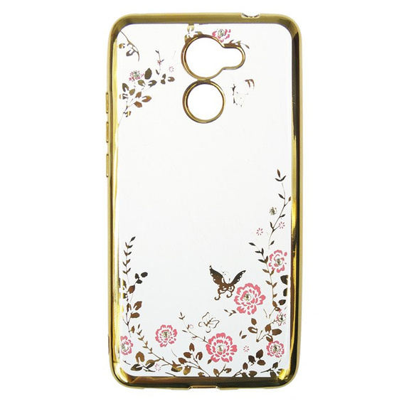Etui Star Dust DIAMOND Case do Huawei Y7 - Gold