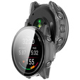 2w1 Etui + Szkło Hartowane do Garmin Forerunner 570 42mm, Przezroczyste