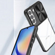 Etui do Samsung Galaxy A34 5G, Slide Camera, czarne