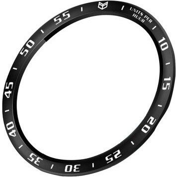 Nakładka Bezel Ring do Galaxy Watch 4 Classic 46mm, Black/White