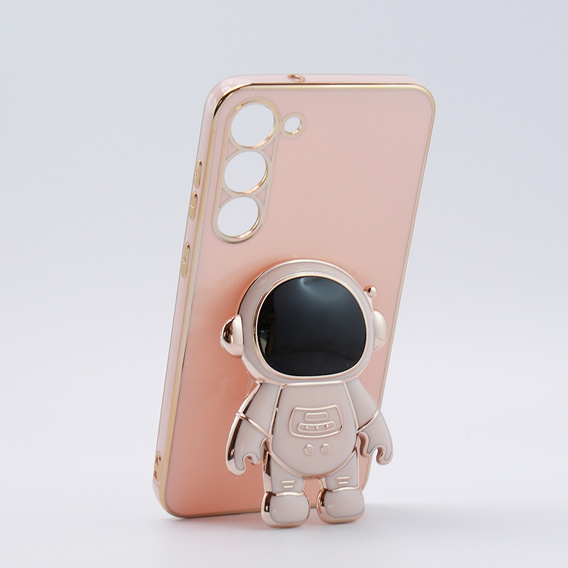 Etui do Samsung Galaxy S23 Plus, Astronaut, różowe