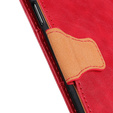 Skórzane Etui Wallet do Samsung Galaxy A50/A50S/A30S, czerwone