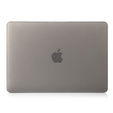 Etui do Macbook Air 13 A1466/A1369, Hard Case Obudowa, Pokrowiec Półprzezroczysty Szary
