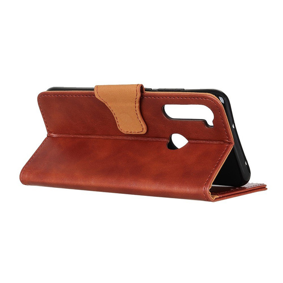 Skórzane Etui Wallet do Xiaomi Redmi Note 8 - Brown