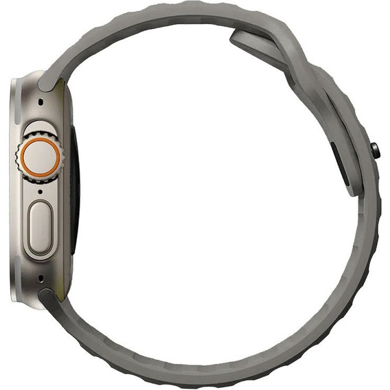 Pasek Silikonowy do Apple Watch 1/2/3/4/5/6/7/8/9/10/11/SE Ultra 1/2/3 42/44/45/46/49mm, Szary