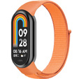 Pasek Nylonowy do Xiaomi Smart Mi Band 8 / Xiaomi Smart Mi Band 9, Pomarańczowy