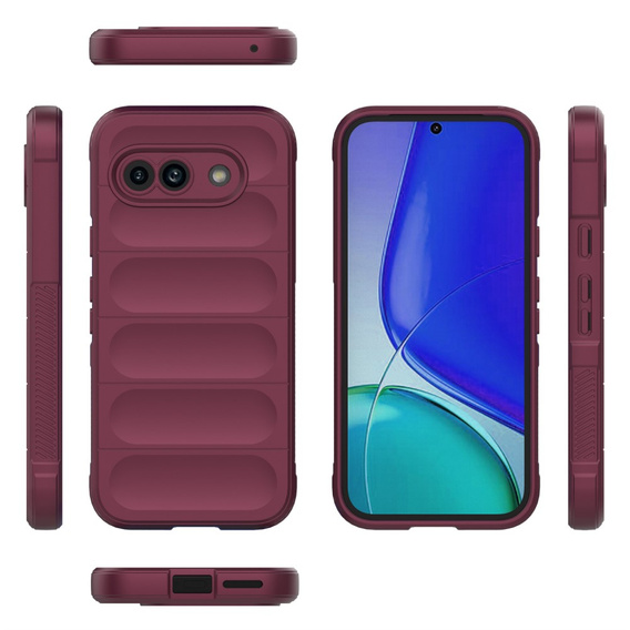 Etui do Google Pixel 9A, Gaming Shockproof, bordowe