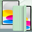 Etui do iPad 11" 2025 A16 (11 gen.) / iPad 10.9" 2022 (10 gen.), Smart Pencil, z miejscem na rysik, jasnozielone