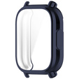 2w1 Etui z Osłoną na ekran do Xiaomi Redmi Watch 5 Lite, Granatowe