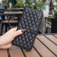 Etui z klapką do Samsung Galaxy A05s, Wallet, BINFEN COLOR, czarne