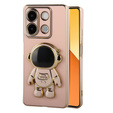 Etui do Xiaomi Redmi Note 13 5G, Astronaut, różowe + Szkło Hartowane 9H