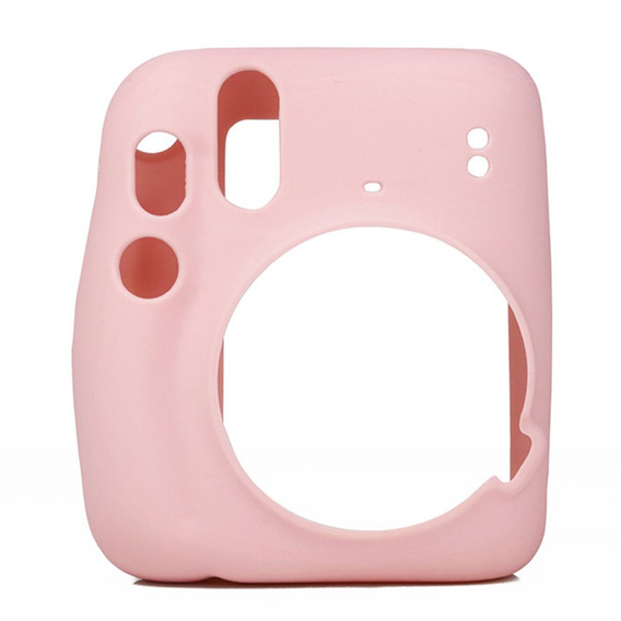Etui do Fujifilm Instax Mini 11, silikonowe, różowe