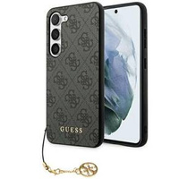 Etui GUESS do Samsung Galaxy A55, 4G Charms Collection Hardcase, szare