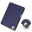 Etui do iPad Pro 11" 2024 (5 gen.), Smartcase z miejscem na rysik, granatowe