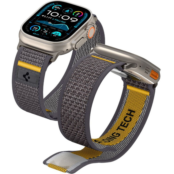 Spigen Athlex Air – Pasek do Apple Watch 6/7/8/9/10/SE/Ultra 1/2 (44/45/46/49 mm) – Active Gray