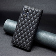 Etui z klapką do Oppo A17, Wallet, BINFEN COLOR, czarne