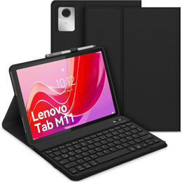 Etui z klawiaturą Bluetooth do Lenovo Tab M11 – czarne