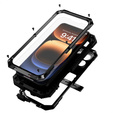 Etui pancerne do iPhone 16 Pro, R-JUST, czarne