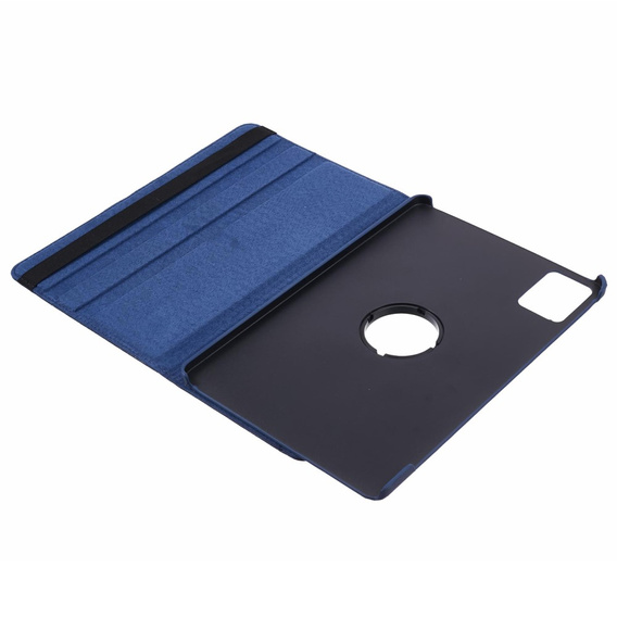 Etui do Lenovo Tab M11, Obrotowe 360, granatowe