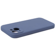 Etui do iPhone 15 Plus, Silicone Lite, szare