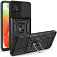 Etui pancerne do Xiaomi Redmi 12C, CamShield Slide, czarne