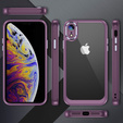 Etui do iPhone XR, ERBORD Impact Guard, fioletowe