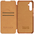 Etui NILLKIN do Samsung Galaxy A34 5G, Qin Series, Brązowe