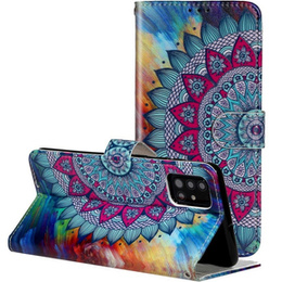 Etui z klapką do Samsung Galaxy A51, Wallet, Mandala Flower