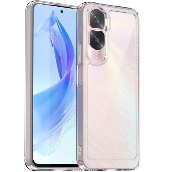 Etui do Honor 90 Lite 5G, Fusion Hybrid, przezroczyste