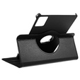Etui do Lenovo Idea Tab 11" 2025 TB336FU TB336ZU, z funkcją podstwki, Obrotowe 360, czarne