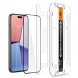 Spigen Glas.TR ”EZ FIT” Szkło Hartowane do iPhone 15 Plus, Czarne