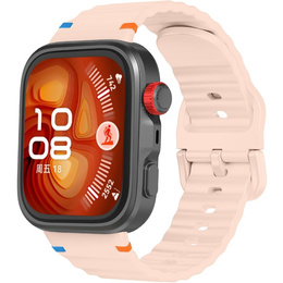 Pasek Silikonowy do Huawei Watch Fit 4 / 4 Pro / 3, Różowy