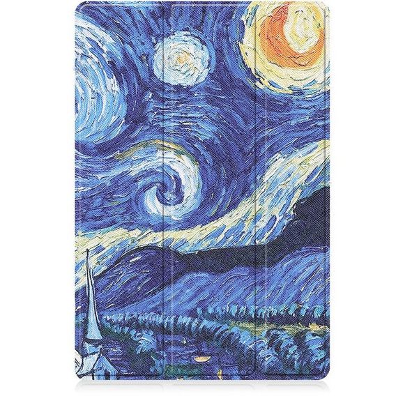 Etui do Samsung Galaxy Tab A8 10.5 SM-X200 SM-X205, Smartcase, oil painting