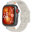 Pasek Silikonowy do Huawei Watch Fit 4 / 4 Pro / 3, Beżowy
