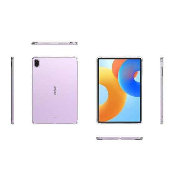 Etui do Huawei MatePad 11.5 2025, Silikonowe, przezroczyste