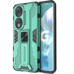 Etui do Honor 90, Military kickstand, zielone