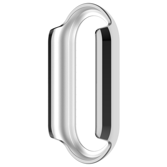 Etui z Diamentami do Xiaomi Smart Mi Band 9, Srebrne