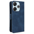 Etui z klapką do Xiaomi Redmi 13, Card Slot, granatowe