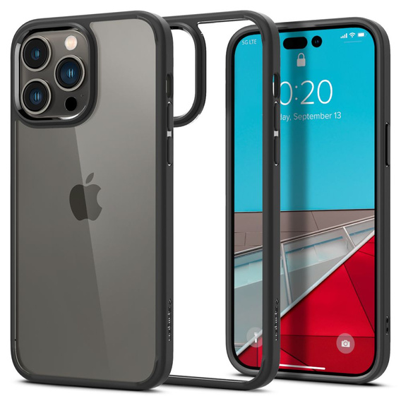 Etui Spigen do iPhone 14 Pro Max, Ultra Hybrid, matowe czarne