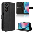 Etui z klapką do Samsung Galaxy M55 5G, Wallet Smart Magnet, czarne