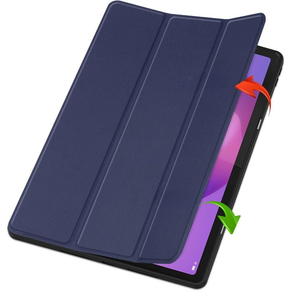 Etui do Lenovo Idea Tab Plus 12,1", Smartcase, granatowe