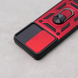 Etui pancerne do Oppo A78 4G, CamShield Slide, czerwone