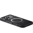 Etui Skórzane do iPhone 17 Pro Max, MagSafe, z podstawką - czarne