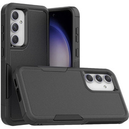 Etui pancerne do Samsung Galaxy S23 FE, Dual Shockproof, czarne