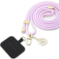 Smycz do telefonu Guess Universal CBDY Cord, fioletowa