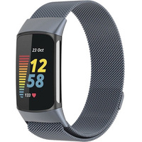 Pasek Milanese do Fitbit Charge 5, Szary